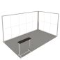 Preview: Lumix Messestand Corner 5x3m, Rahmen